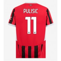 AC Milan Christian Pulisic #11 Replica Home Shirt 2024-25 Short Sleeve